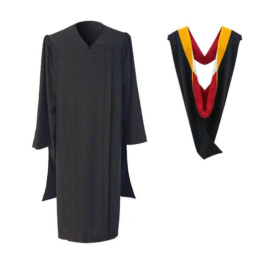 Classic Masters Gown & Hood Package - Graduation Gown