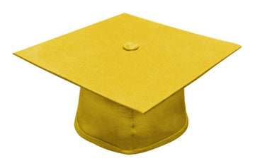 Matte Gold Bachelors Academic Cap - Graduation Gown