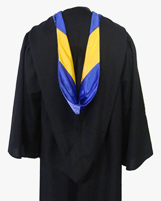 Custom Deluxe Bachelor Hood - Graduation Gown
