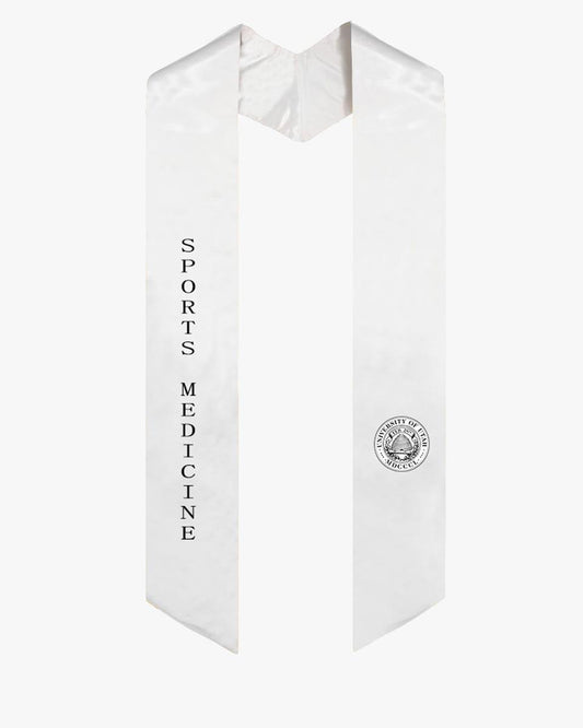 Custom Slanted Honor Stole - Graduation Gown