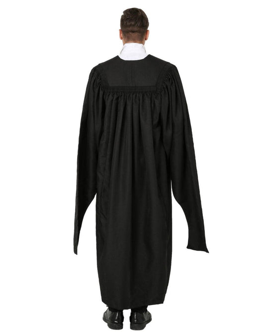 Deluxe Fluted Master Academic Gown - Graduation Gown