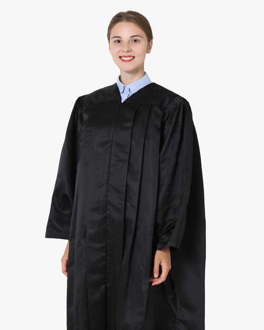 Deluxe Master Graduation Gown Only - Graduation Gown