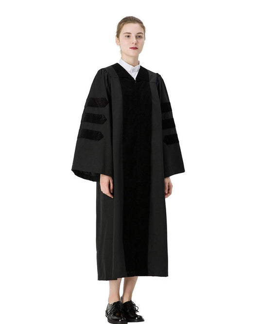 Economy Doctoral Graduation Gown Tam Package - Graduation Gown