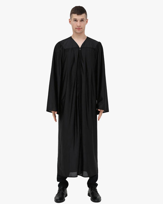 High School Economy Shiny Graduation Gown Only - 12 Colors Available - Graduation Gown