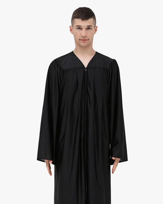 High School Economy Shiny Graduation Gown Only - 12 Colors Available - Graduation Gown