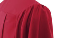 Matte Red Junior High/Middle School Gown - Graduation Gown