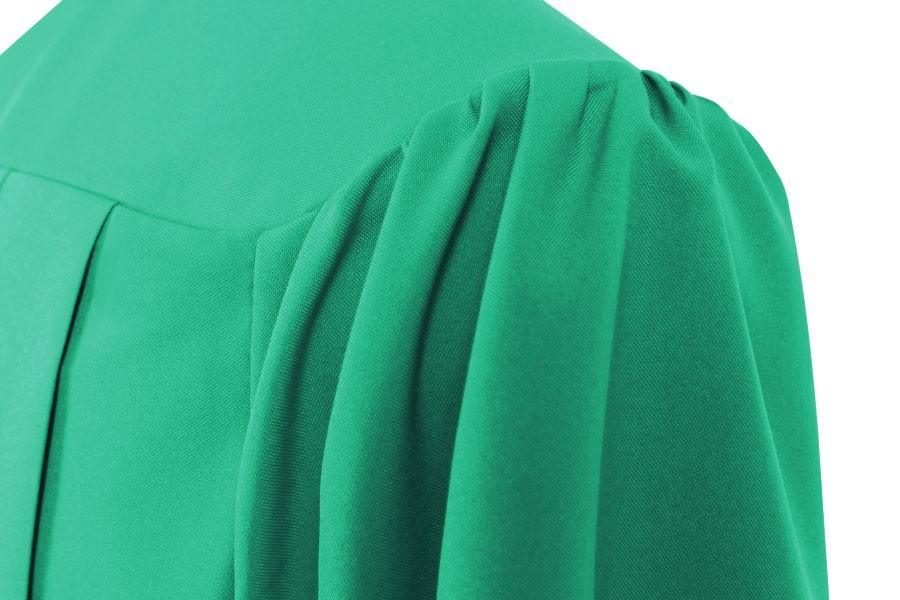 Matte Emerald Green Elementary Cap & Gown - Graduation Gown