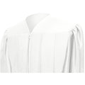 Shiny White Elementary Gown - Graduation Gown