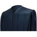 Shiny Navy Blue Junior High/Middle School Gown - Graduation Gown