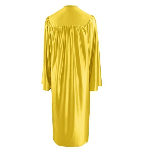 Shiny Gold Junior High/Middle School Gown - Graduation Gown