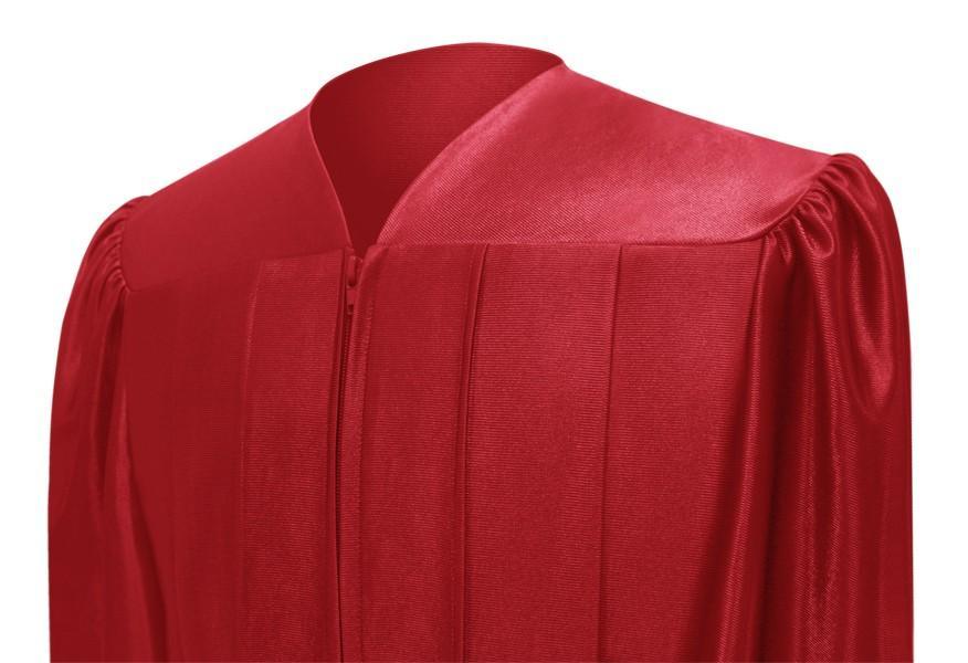 Shiny Red Elementary Gown - Graduation Gown