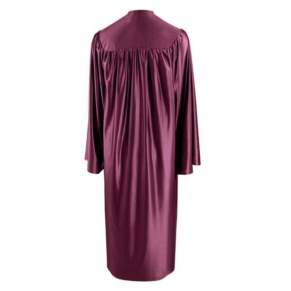 Shiny Maroon Elementary Gown - Graduation Gown