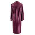 Shiny Maroon Junior High/Middle School Gown - Graduation Gown