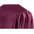 Shiny Maroon Junior High/Middle School Gown - Graduation Gown