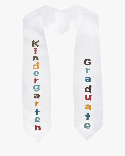 Kindergarten/Preschool Printed Graduation Stole - Graduation Gown