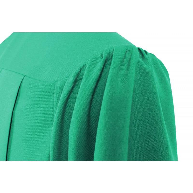 Matte Emerald Green Junior High/Middle School Cap & Gown - Graduation Gown