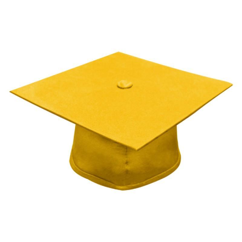 Matte Gold Junior High/Middle School Cap & Gown - Graduation Gown