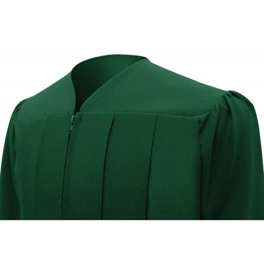 Matte Hunter Bachelors Academic Cap & Gown - Graduation Gown