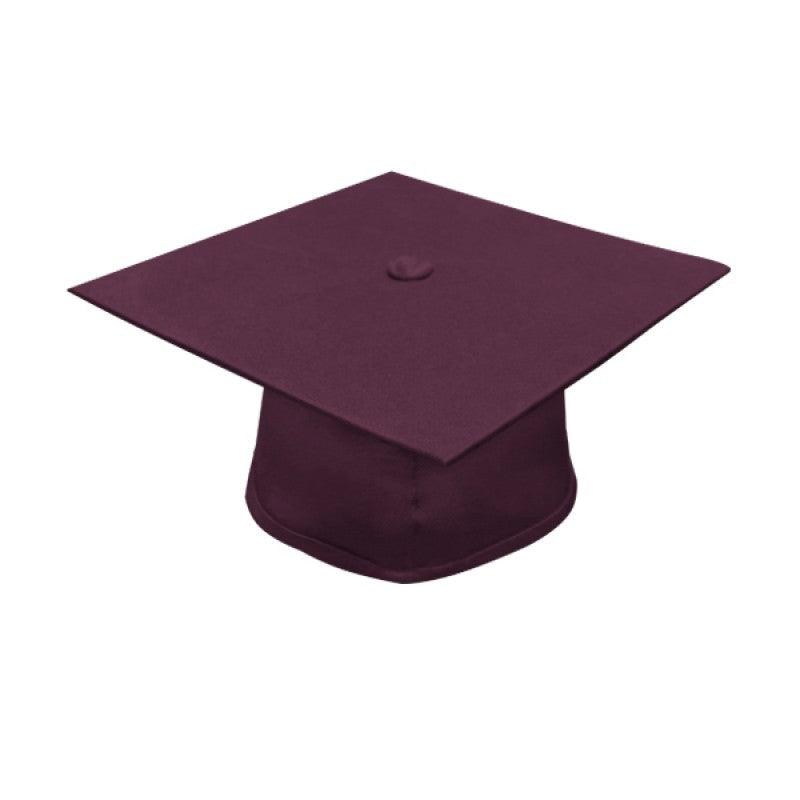 Matte Maroon Elementary Cap & Gown - Graduation Gown