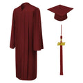 Matte Burgundy Junior High/Middle School Cap & Gown - Graduation Gown