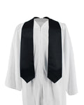 Plain Graduation Stole - 16 Colors Available - Graduation Gown