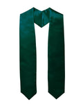 Plain Graduation Stole - 16 Colors Available - Graduation Gown