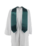 Plain Graduation Stole - 16 Colors Available - Graduation Gown