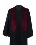 Plain Graduation Stole - 16 Colors Available - Graduation Gown