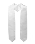 Plain Graduation Stole - 16 Colors Available - Graduation Gown