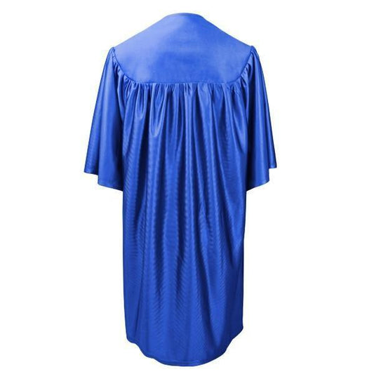 Shiny Royal Blue Kindergarten/Preschool Gown - Graduation Gown