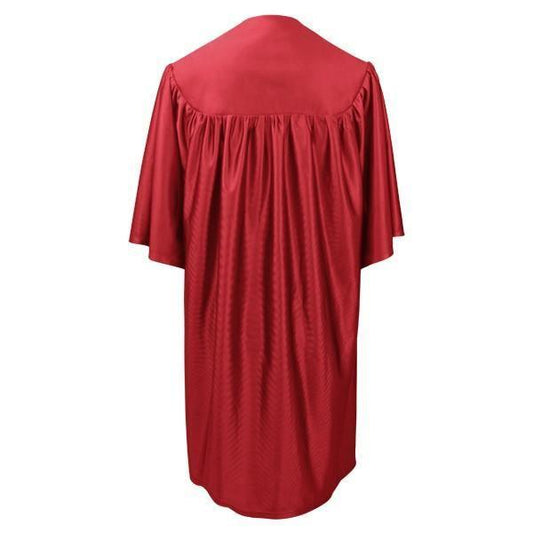 Shiny Red Kindergarten/Preschool Gown - Graduation Gown