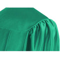 Shiny Emerald Green Junior High/Middle School Cap & Gown - Graduation Gown