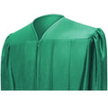 Shiny Emerald Green Elementary Cap & Gown - Graduation Gown