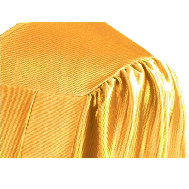 Shiny Antique Gold Elementary Gown - Graduation Gown