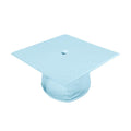Shiny Light Blue Junior High/Middle School Cap & Gown - Graduation Gown