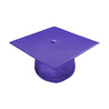 Shiny Purple Bachelors Cap & Gown - Graduation Gown