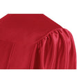 Shiny Red Elementary Cap & Gown - Graduation Gown