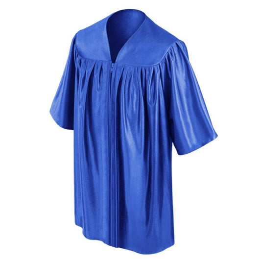 Shiny Royal Blue Kindergarten/Preschool Gown - Graduation Gown