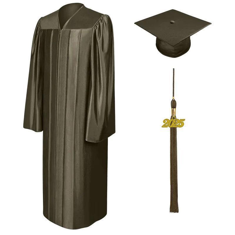 12 Shiny Elementary Cap & Gown - Graduation Seller