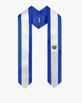 17 Country Flag Graduation Stoles Embroidery Sashes for Study Aboard International Students - Graduation Gown
