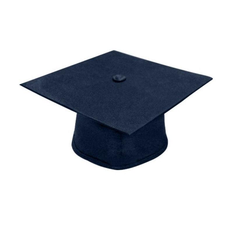 Matte Navy Blue Junior High/Middle School Cap & Gown - Graduation Gown