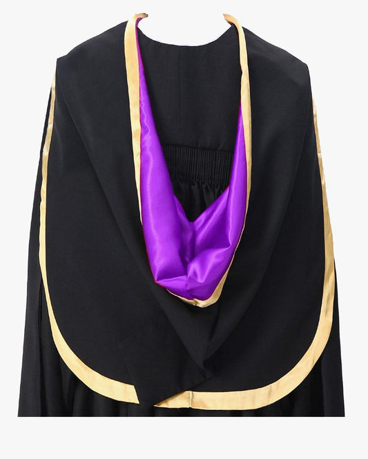 Custom Exquisite UK British Style Graduation Academic Hood - Graduation Gown