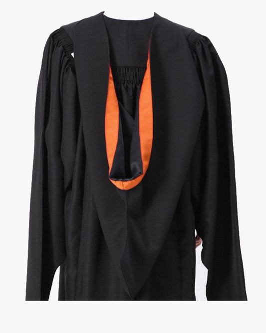 Custom Fancy UK British Style Graduation Academic Hood - Graduation Gown