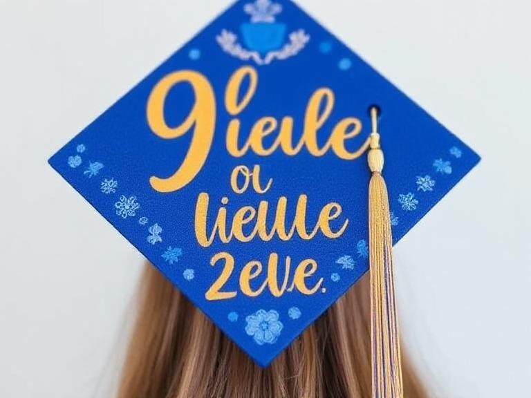 10 Blue Graduation Cap Ideas to Celebrate Your Big Day