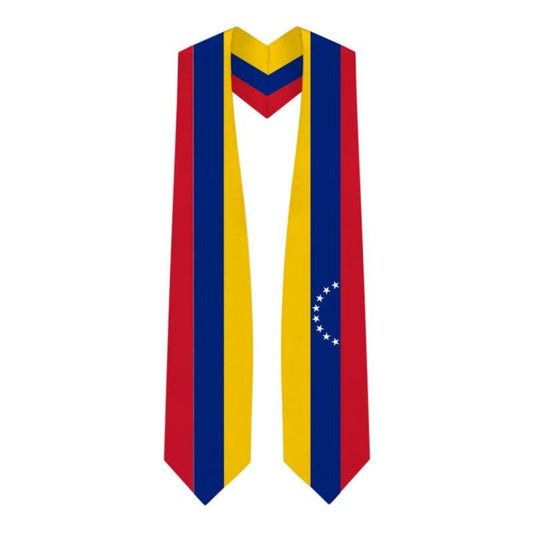 Venezuela Graduation Stole - Venezuela Flag Sash - Graduation Gown 