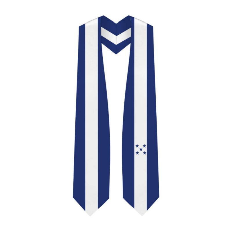 Honduras Graduation Stole - Honduras Flag Sash - Graduation Gown 
