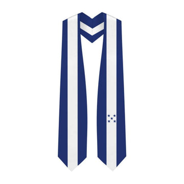 Honduras Graduation Stole - Honduras Flag Sash - Graduation Gown 
