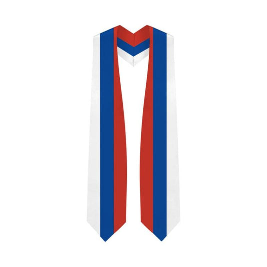 Russia Graduation Stole - Russian Flag Sash - Graduation Gown 
