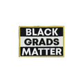 Gold BLACK GRADS MATTER Graduation Stole - Graduation Gown 