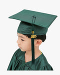 Shiny Kindergarten Graduation Cap with Tassel-12 Colors Available - Graduation Gown 